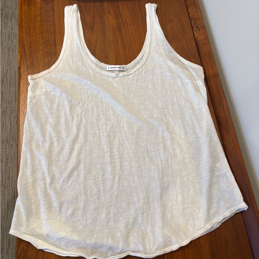 American Giant White Tank Top